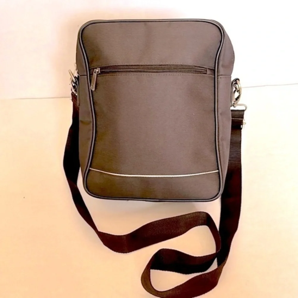 Ballantines Sling Bag in Brown with gold details